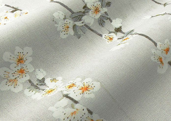 Almond Blossom, Pebble - Roman Blind - Image 4